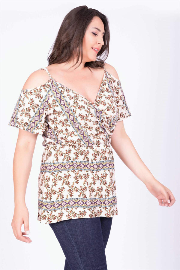 Angelino Wrapped Blouse