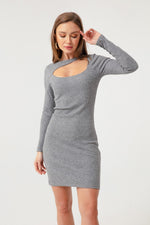 Woman Mini Knitting Dress