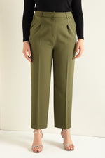 Woman Big Size Fabric Pants