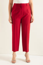 Woman Big Size Fabric Pants