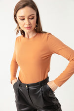 Women'S Bike Collar Knit Blouse