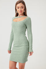 Woman Mini Knitting Dress