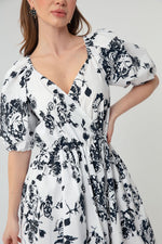 Woman Patterned Cruve Dress