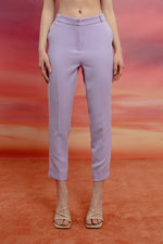 Woman High Waist Fabric Pants