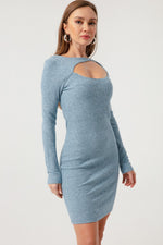 Woman Mini Knitting Dress