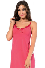 Women's Long Nightgown with Strap 902