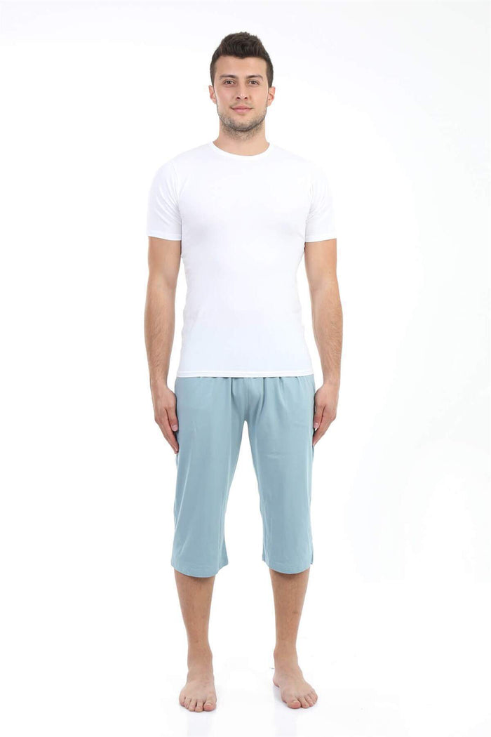 Men Cotton Capri 27194