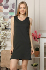 Thick Strap Combed Cotton Nightly 954