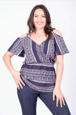 Angelino Wrapped Blouse