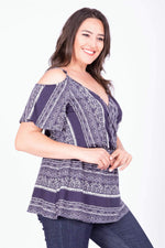 Angelino Wrapped Blouse