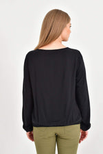 Angelino Asymmetrical Neck T-shirt
