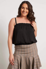 Angelino Lined Strappy Top