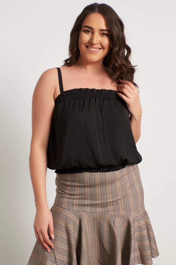 Angelino Lined Strappy Top