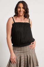 Angelino Lined Strappy Top