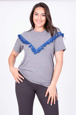 Angelino Fringed T-Shirt