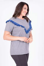 Angelino Fringed T-Shirt
