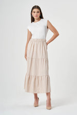 Beige Skirt