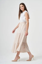 Beige Skirt