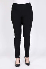 Angelino Elastic Waist Cargo Pants