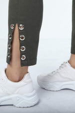 Angelino Elastic Waist Eyelet Detailed Trousers