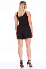 Angelino Elastic Waist Shorts