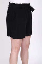 Angelino Elastic Waist and Belted Shorts