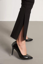 Angelino Elastic Waist Slit Trousers