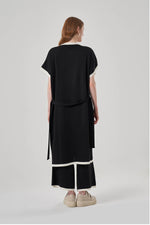 Embroidery Black/Ecru Knitwear Cardigan