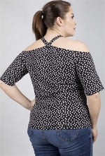 Angelino Knitted T-Shirt With Ptsti Pattern On Neck