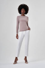 Basic Shirted Sandy Beige Blouse