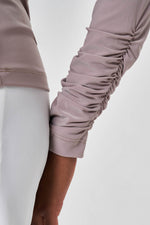 Basic Shirted Sandy Beige Blouse