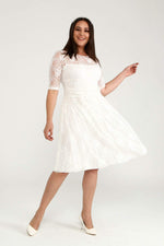 Large Size Evening Dress With Lace KL7001