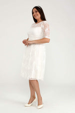 Large Size Evening Dress With Lace KL7001