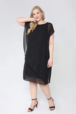 Plus Size Chiffon Evening Dress EKL89001