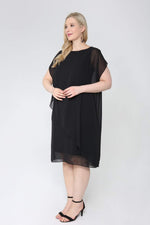 Plus Size Chiffon Evening Dress EKL89001