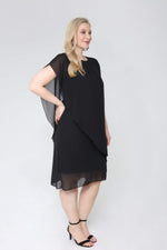 Plus Size Chiffon Evening Dress EKL89001