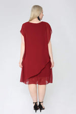 Plus Size Chiffon Evening Dress KL89001