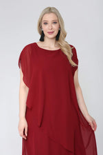 Plus Size Chiffon Evening Dress KL89001
