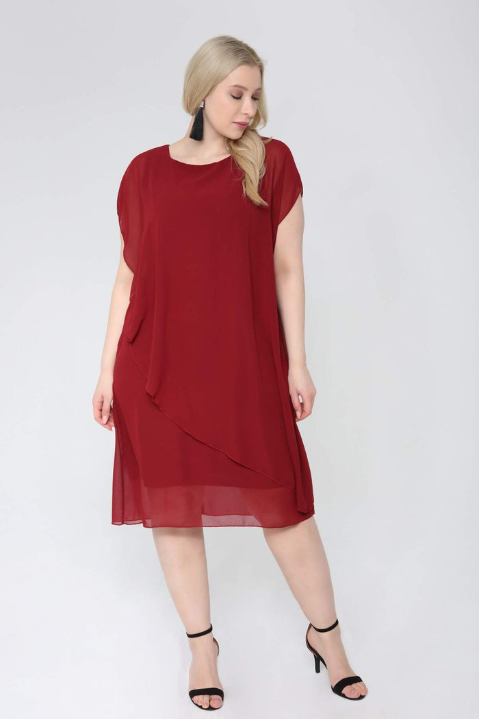 Plus Size Chiffon Evening Dress KL89001