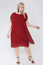 Plus Size Chiffon Evening Dress KL89001