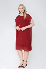 Plus Size Chiffon Evening Dress KL89001