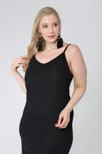 Plus Size Silvery Strap Short Evening Dress 567