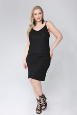Plus Size Silvery Strap Short Evening Dress 567