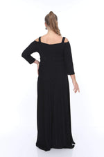 Large Size Long Fruko Dress NV7005