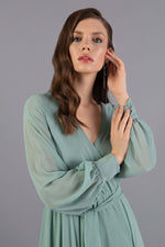 Angelino Çağla chiffon cruiser long evening dresses