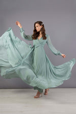 Angelino Çağla chiffon cruiser long evening dresses