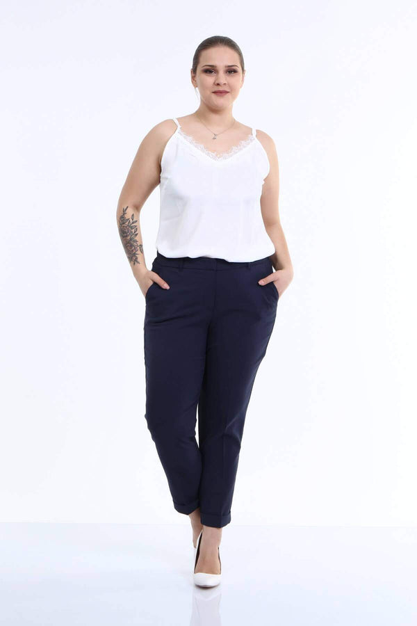 Angelino Pocket Detailed Slim Fit Classic Trousers
