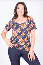 Angelino Frame Collar T-shirt