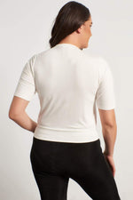 Angelino Crop Combed Cotton Blouse