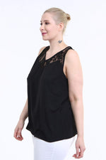 Angelino Lace Detailed Sleeveless Blouse